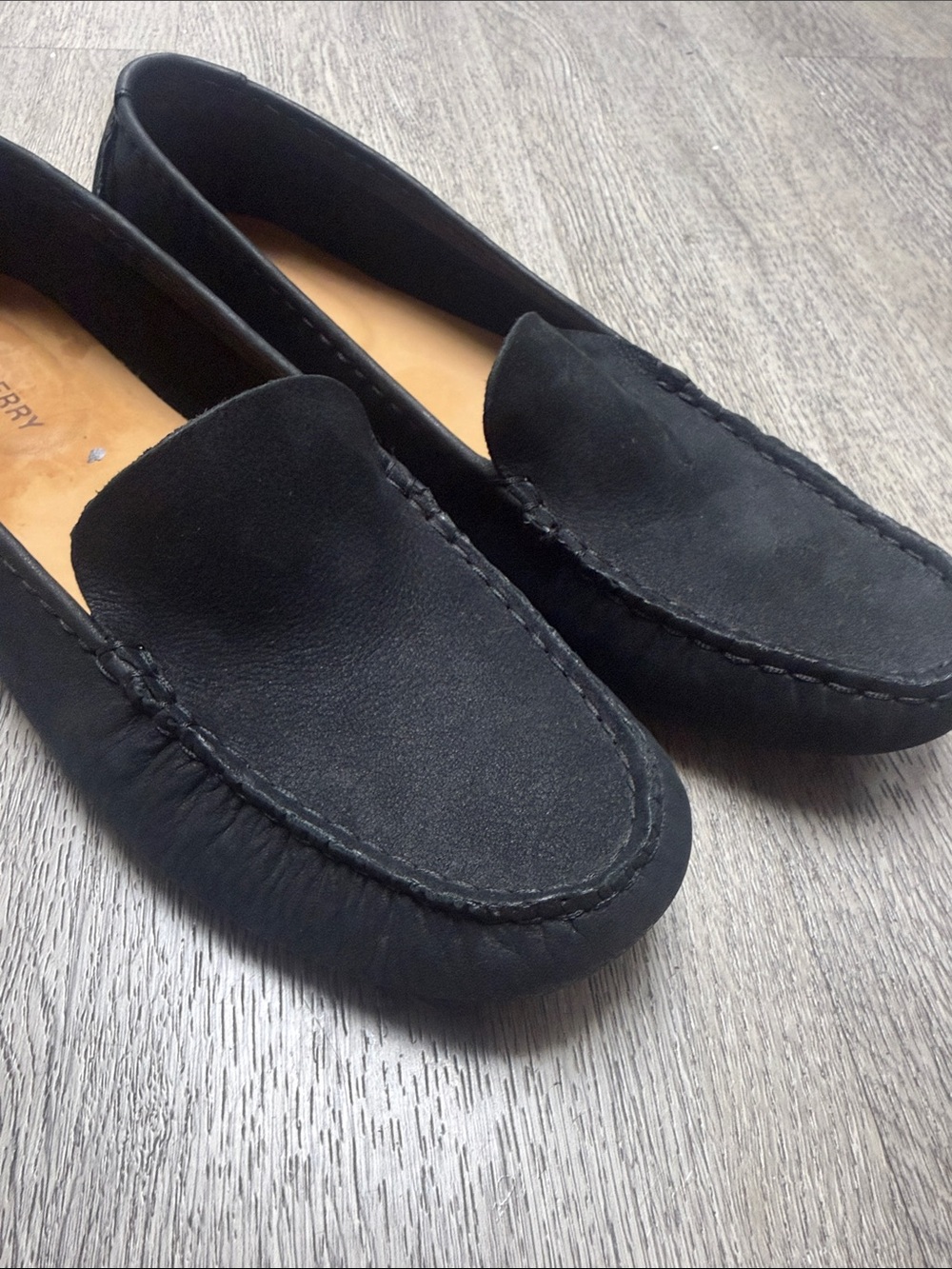 NWOT Sperry women’s Black Suede Slip-On Loafers - Size 10 - Picture 4 of 13